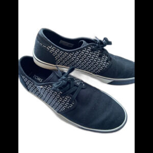 TOMS Carlo Lace up Canvas Sneakers 10.5